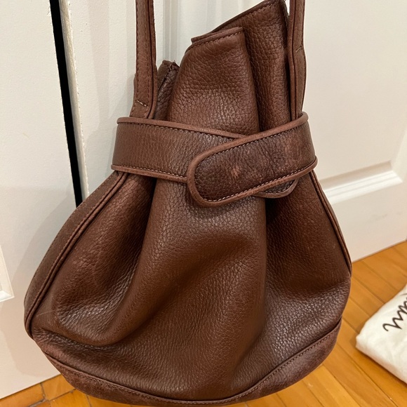 Vintage Cole Haan Leather Bucket Bag - Picture 7 of 7